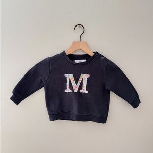 My Little Shop (UK brand) Sweatshirt with Floral patchwork ‘M'